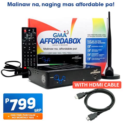 GMA Affordabox Digital TV Receiver .